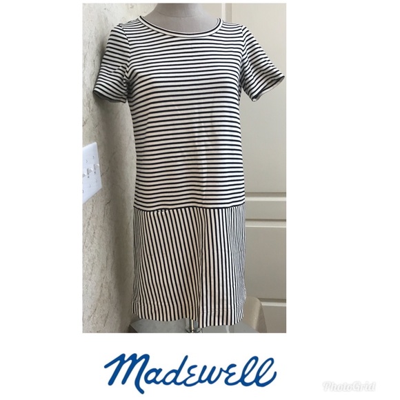 Madewell Striped Dress - Picture 3 of 7
